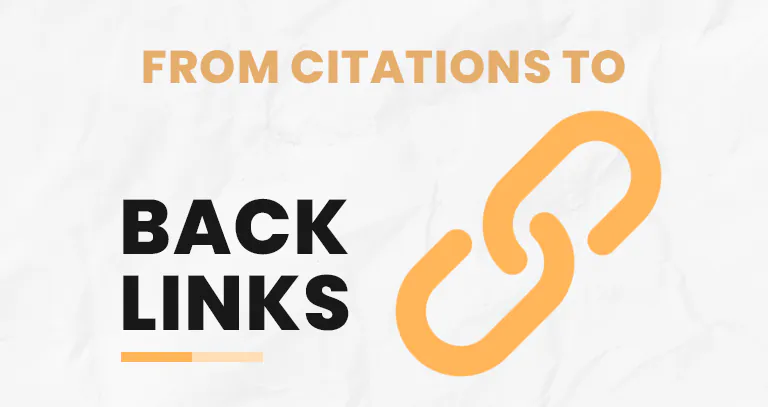 Chain link icon illustrating how to turn unlinked mentions into backlinks