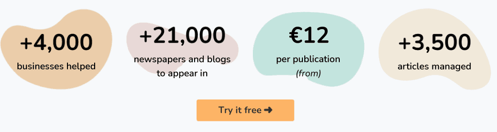 Growwer figures: 4,000 businesses, 21,000 media outlets, 3,500 articles, publications from €12