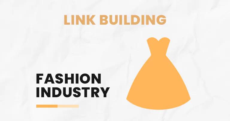 Dress icon illustrating link building strategies for the fashion industry