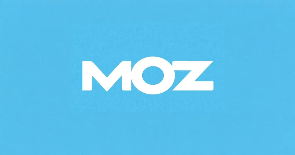 Moz logo, SEO software behind the Domain Authority metric