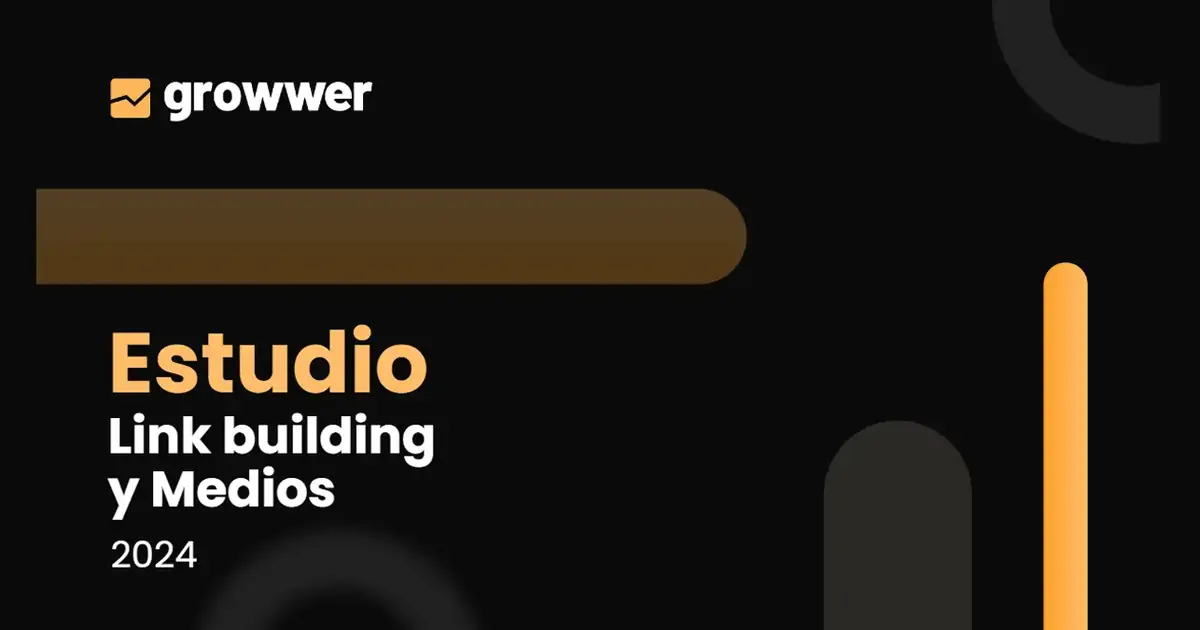 Cover of Growwer's Link Building and Media Study 2024
