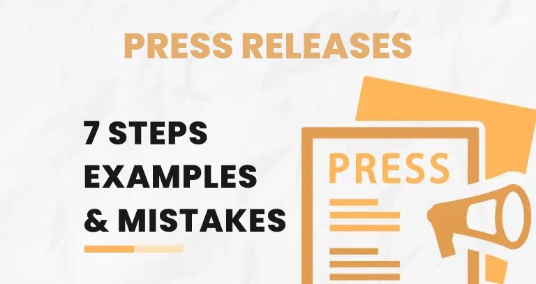 How to write a press release in 7 steps: examples and common mistakes