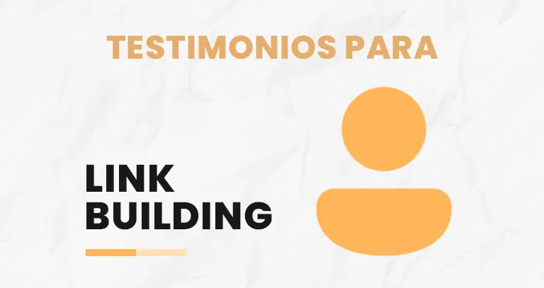 Silueta de persona que ilustra el uso de testimonios de clientes para link building